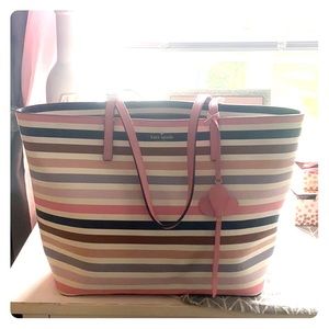 kate spade kelsey stipe tote